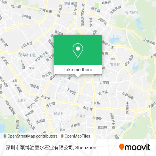 深圳市颖博油墨水石业有限公司 map
