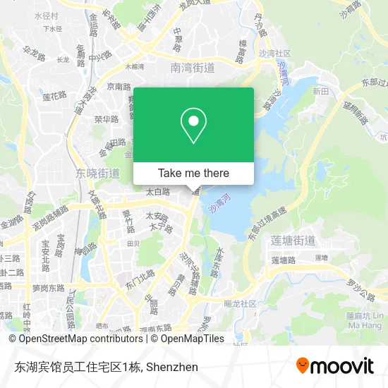 东湖宾馆员工住宅区1栋 map