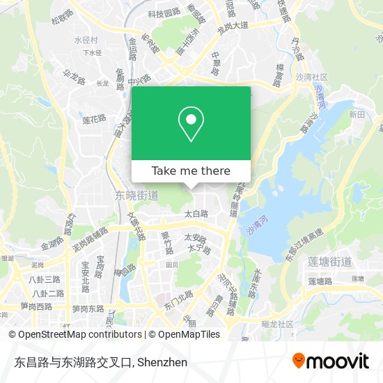 东昌路与东湖路交叉口 map
