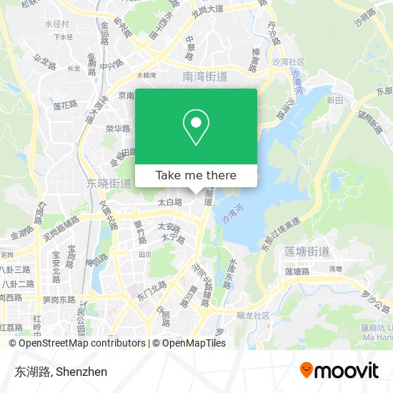 东湖路 map
