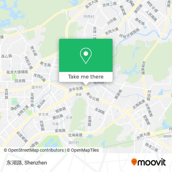 东湖路 map