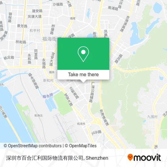深圳市百合汇利国际物流有限公司 map