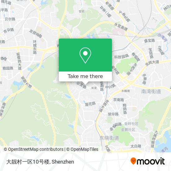 大靓村一区10号楼 map
