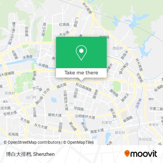 博白大排档 map