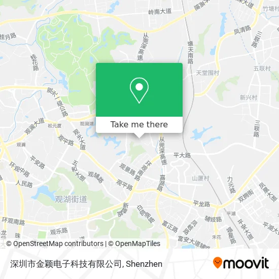 深圳市金颖电子科技有限公司 map