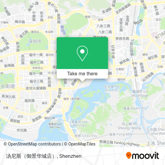 汤尼斯（御景华城店） map