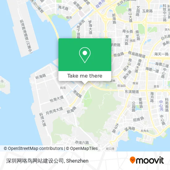 深圳网咯鸟网站建设公司 map