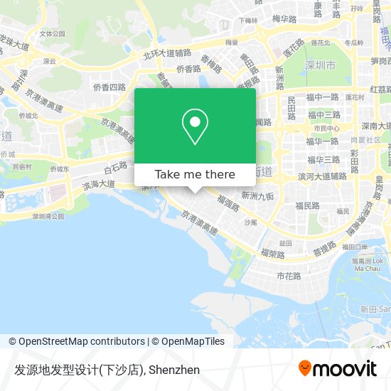 发源地发型设计(下沙店) map