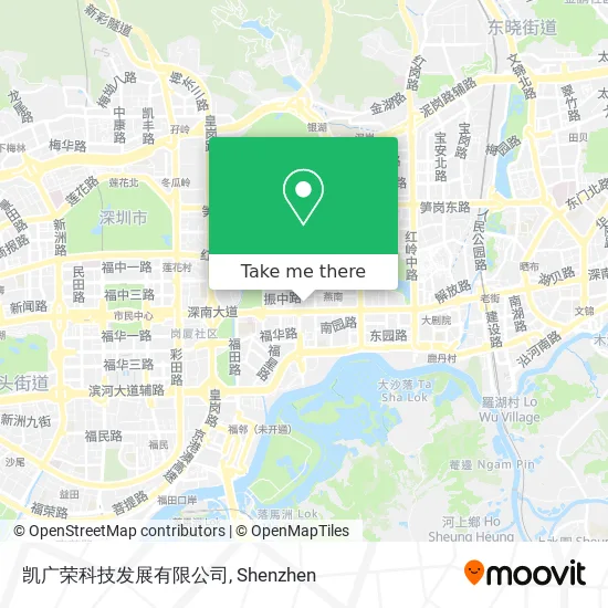 凯广荣科技发展有限公司 map