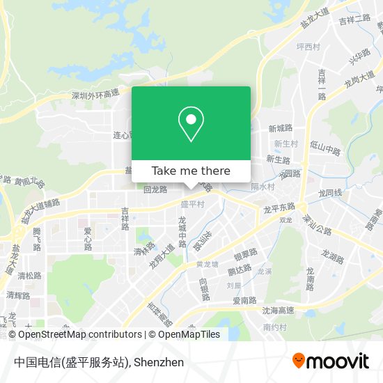 中国电信(盛平服务站) map