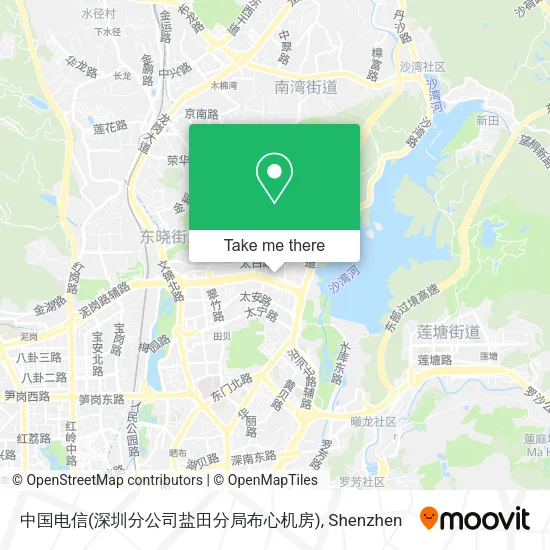 中国电信(深圳分公司盐田分局布心机房) map