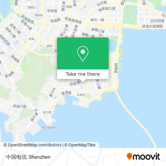 中国电信 map
