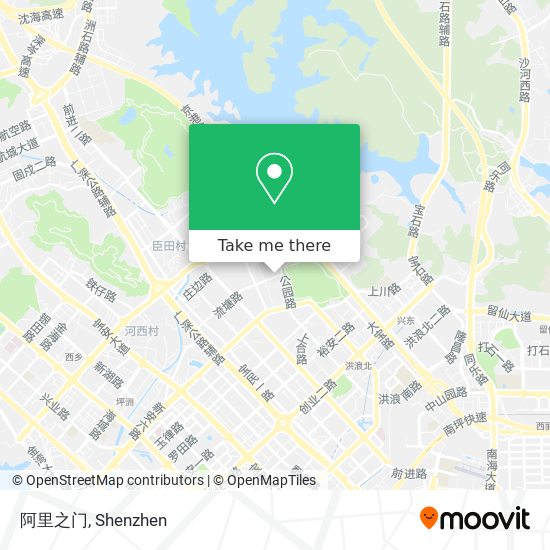 阿里之门 map