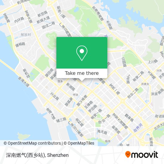 深南燃气(西乡站) map
