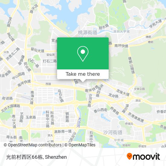 光前村西区66栋 map