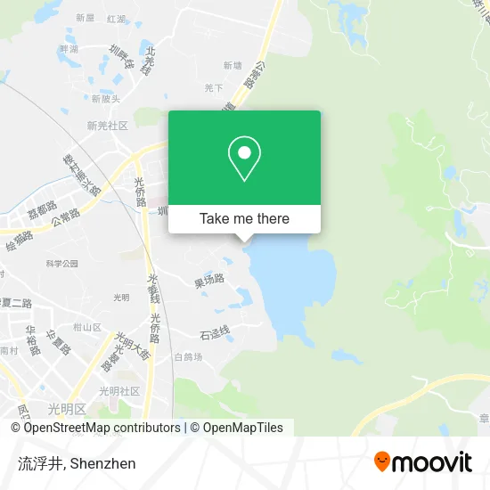 流浮井 map