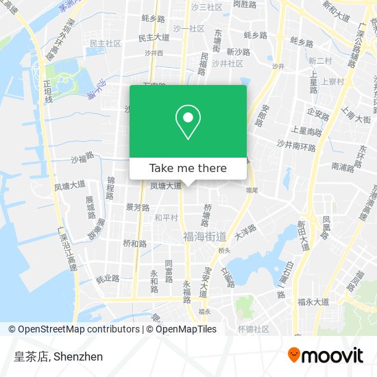 皇茶店 map