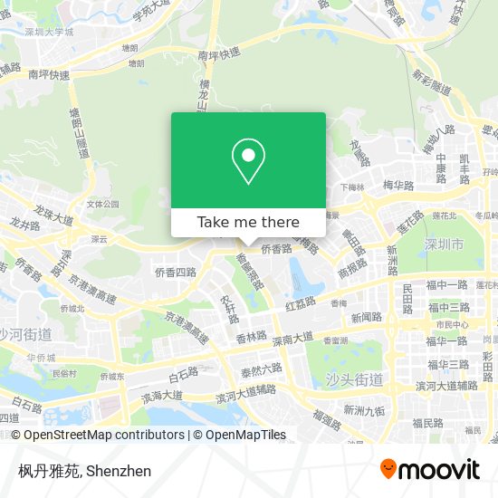 枫丹雅苑 map