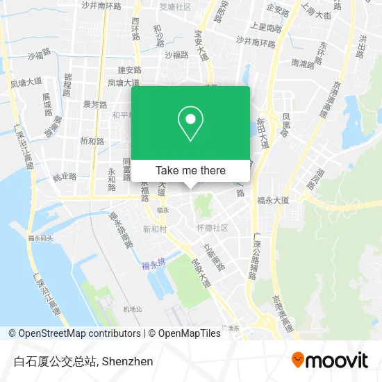 白石厦公交总站 map