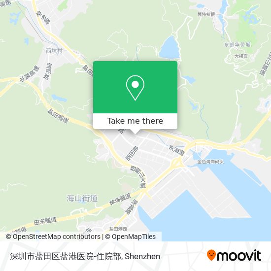 深圳市盐田区盐港医院-住院部 map