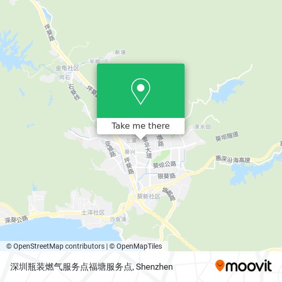 深圳瓶装燃气服务点福塘服务点 map