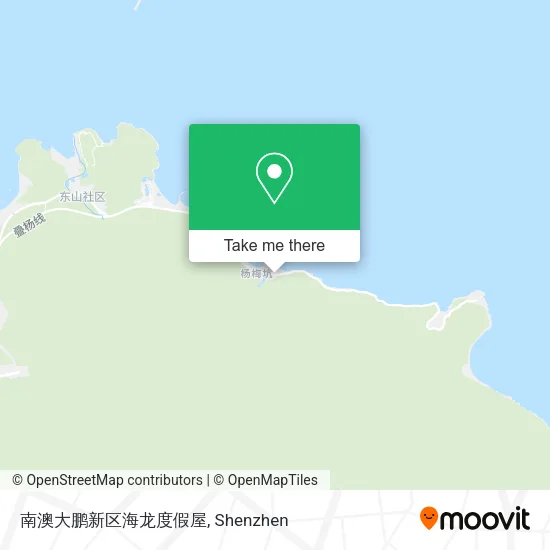 南澳大鹏新区海龙度假屋 map