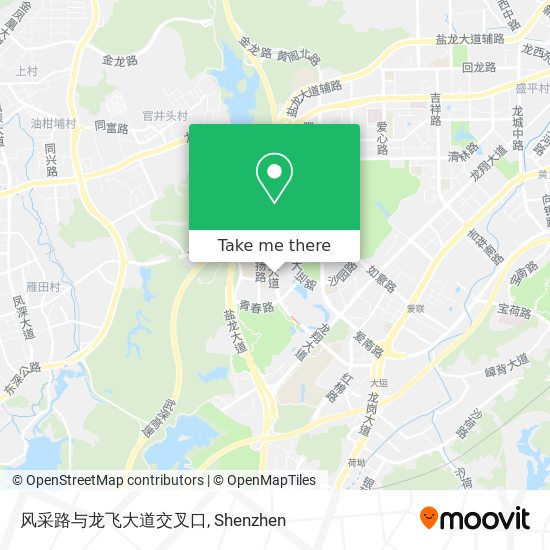 风采路与龙飞大道交叉口 map