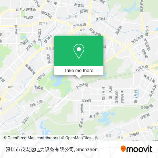 深圳市茂宏达电力设备有限公司 map