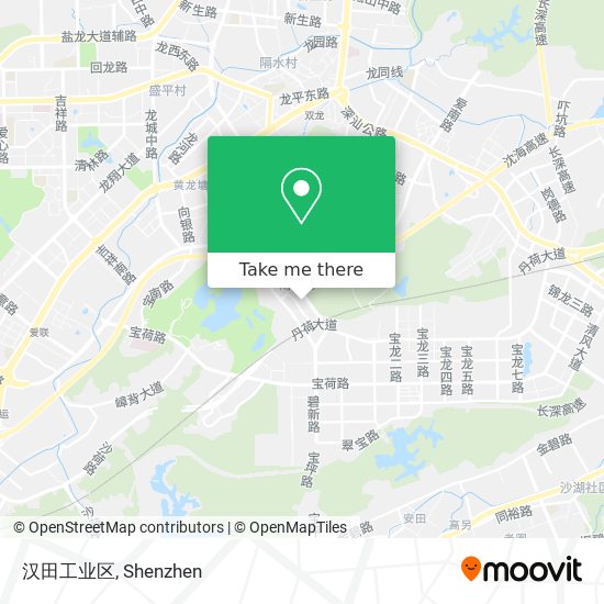 汉田工业区 map