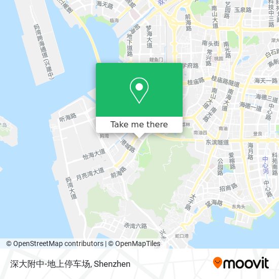 深大附中-地上停车场 map