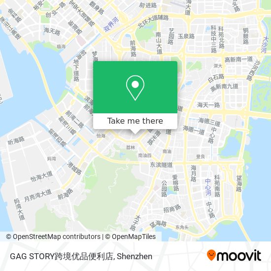 GAG STORY跨境优品便利店 map