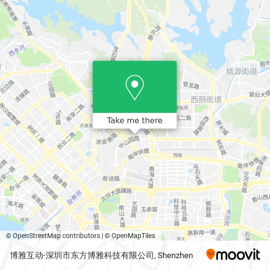 博雅互动-深圳市东方博雅科技有限公司 map