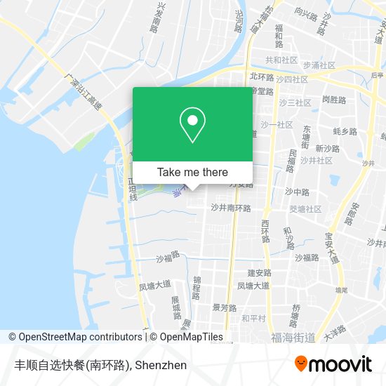 丰顺自选快餐(南环路) map
