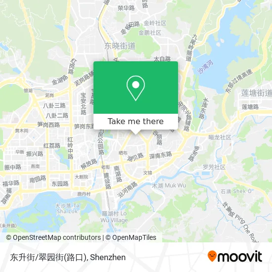 东升街/翠园街(路口) map