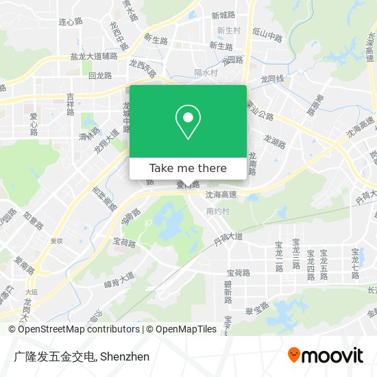 广隆发五金交电 map