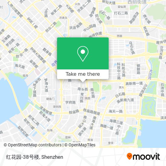 红花园-38号楼 map