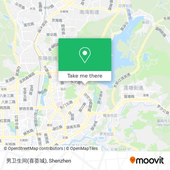男卫生间(喜荟城) map