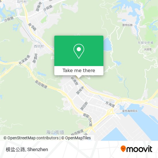 横盐公路 map
