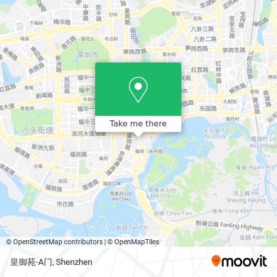 皇御苑-A门 map