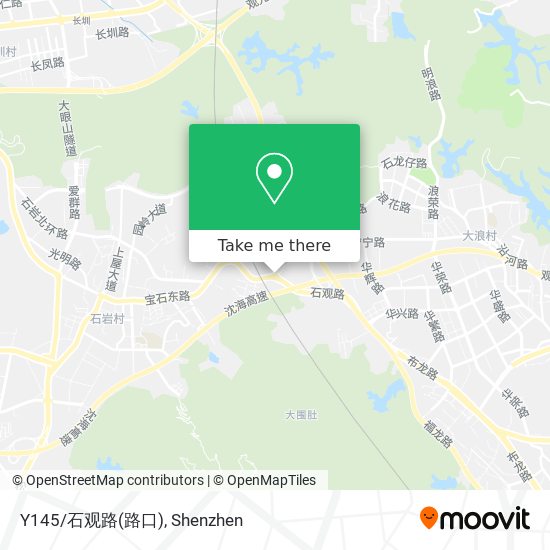 Y145/石观路(路口) map