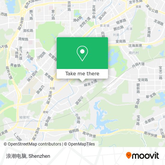 浪潮电脑 map