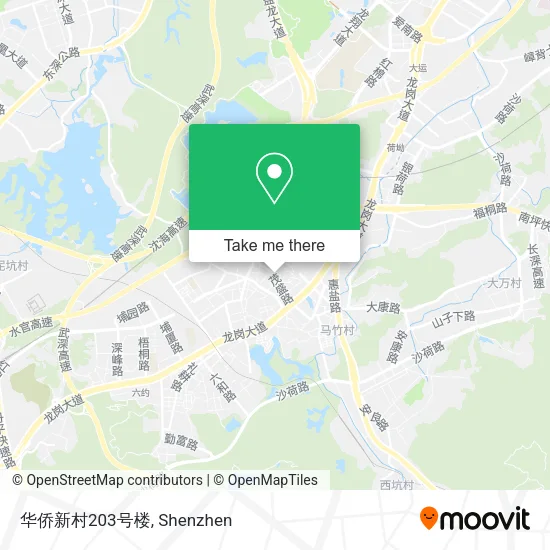 华侨新村203号楼 map