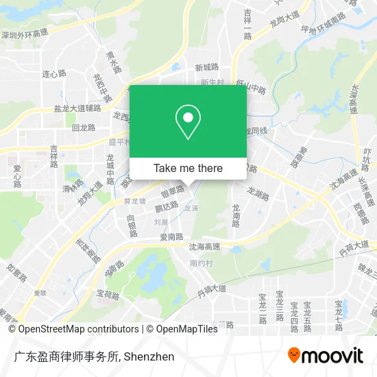 广东盈商律师事务所 map