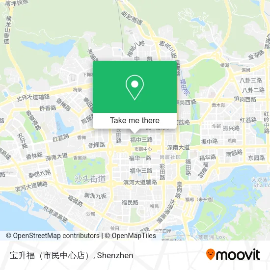 宝升福（市民中心店） map