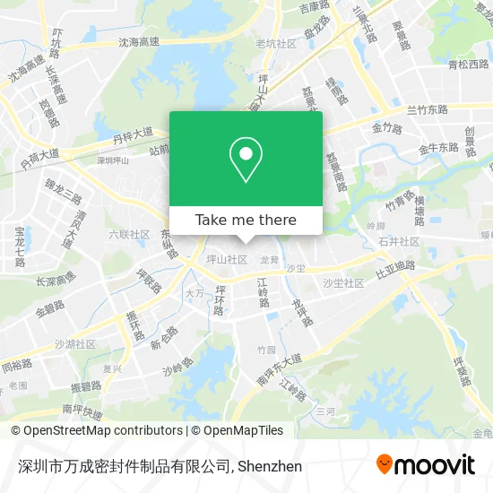 深圳市万成密封件制品有限公司 map