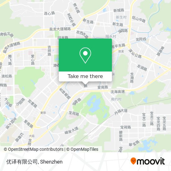 优译有限公司 map