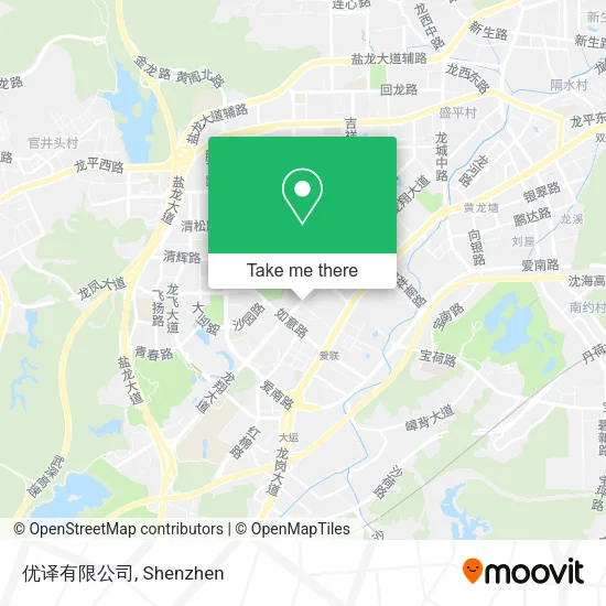 优译有限公司 map
