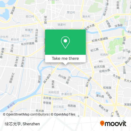 绿芯光学 map