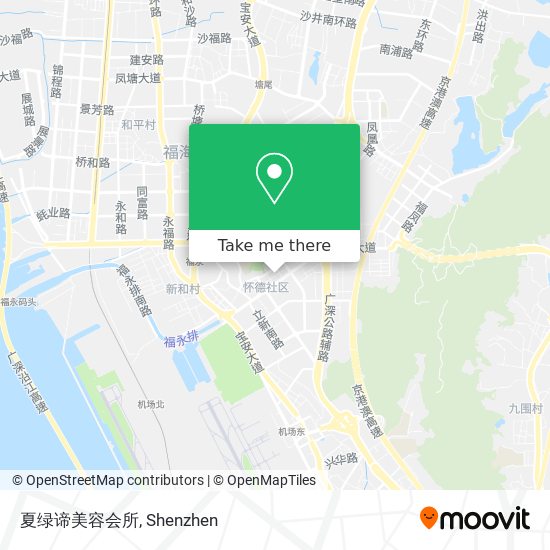 夏绿谛美容会所 map