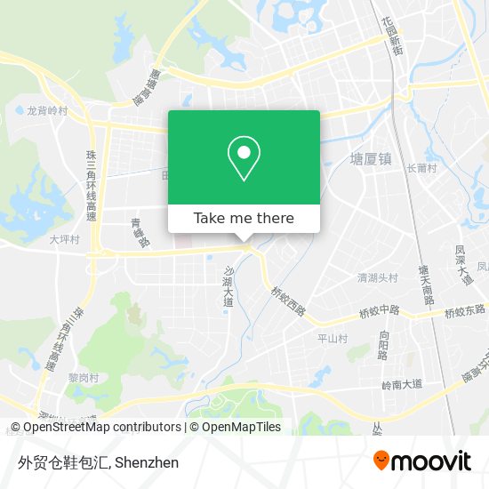 外贸仓鞋包汇 map